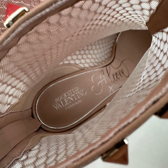 Valentino Garavani Alcove Mesh Rockstud Booties - Picture 7 of 11